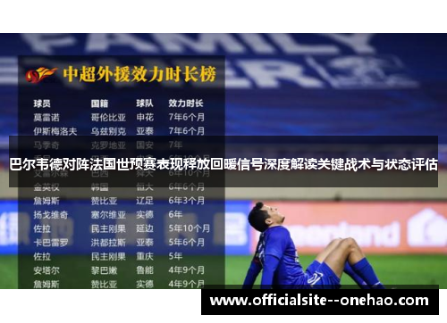 巴尔韦德对阵法国世预赛表现释放回暖信号深度解读关键战术与状态评估